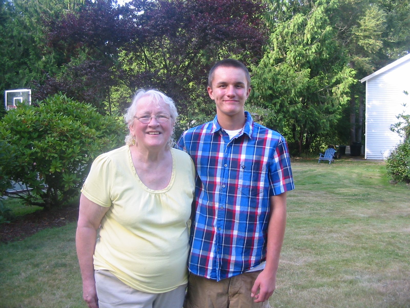 Nick and Grandma Carole 7/26/11